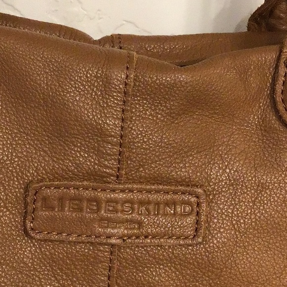 Liebeskind camel leather convertible crossbody - Picture 5 of 16
